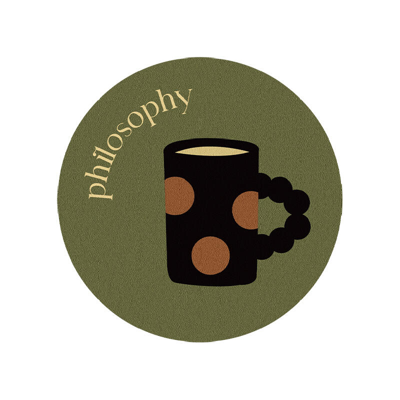 4design retro illustration coaster