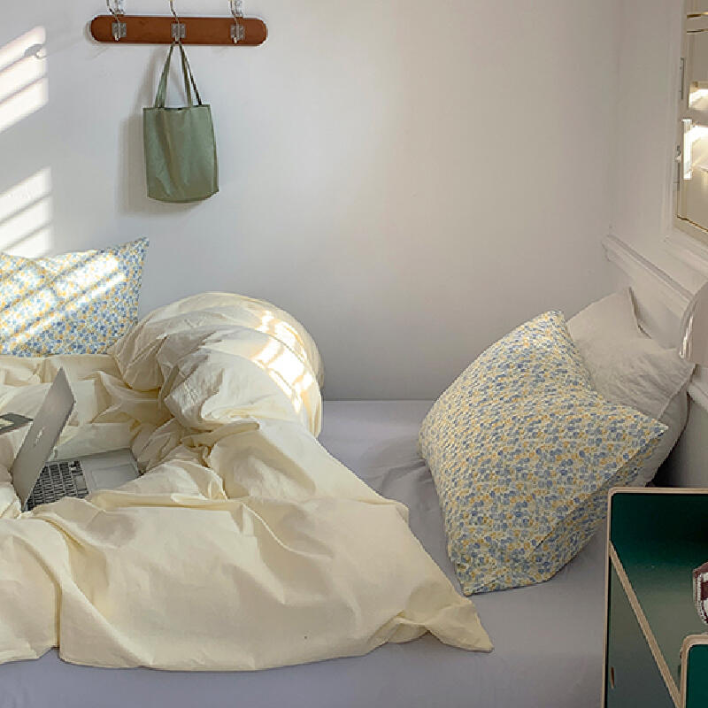 7design natural floral bedlinen set
