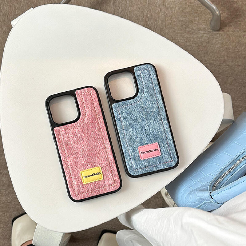 denim casual iPhone case