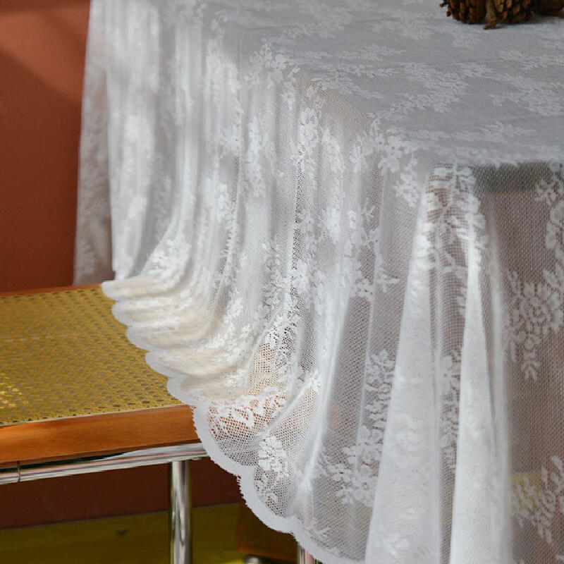 3design white summer lace table cloth