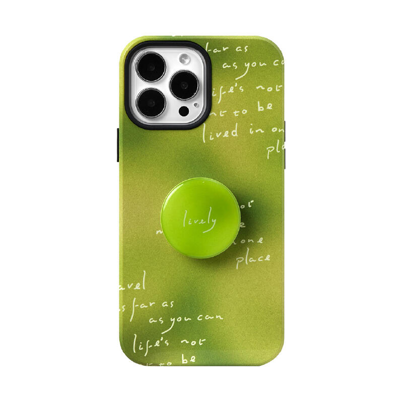 nuance green logo iPhone case