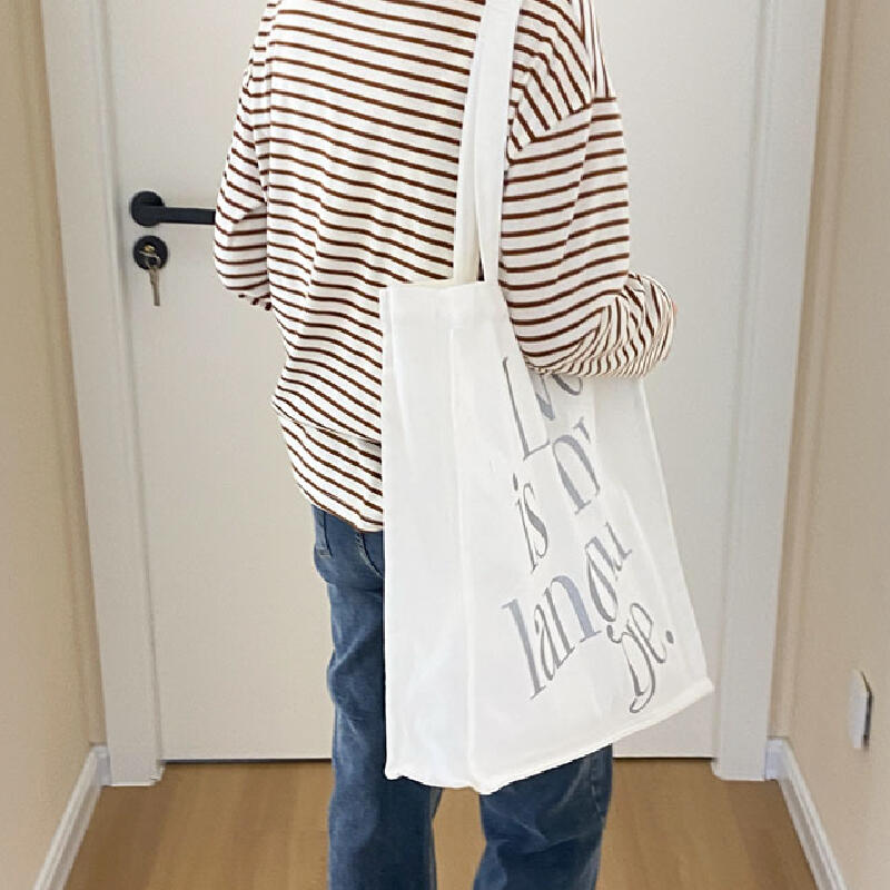 3design simple logo tote bag