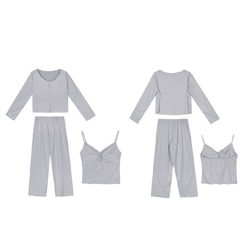 simple sweat twist room wear