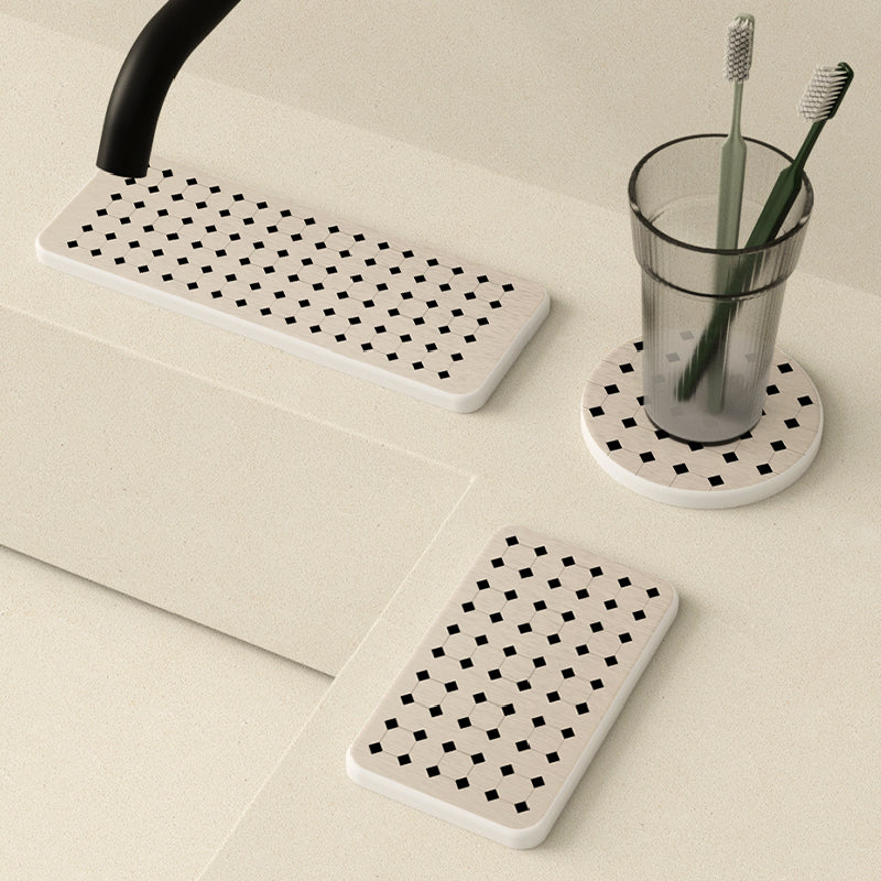 4design modern bathroom coaster