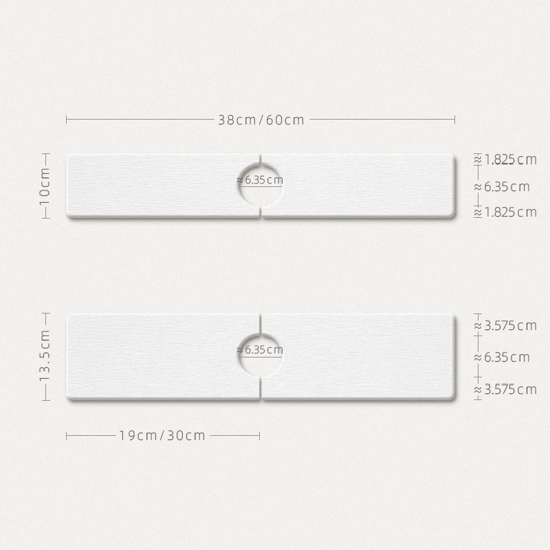 modern dot faucet mat