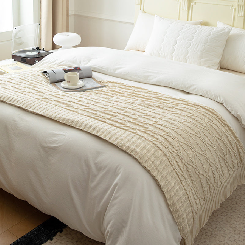 3color sweater design blanket