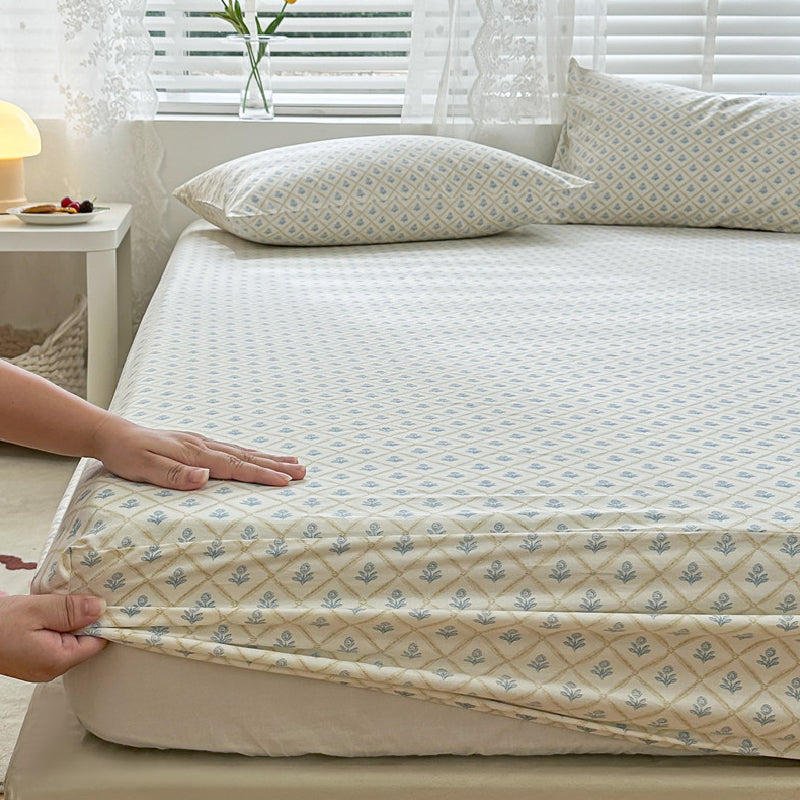 14design girly floral box mattress sheets