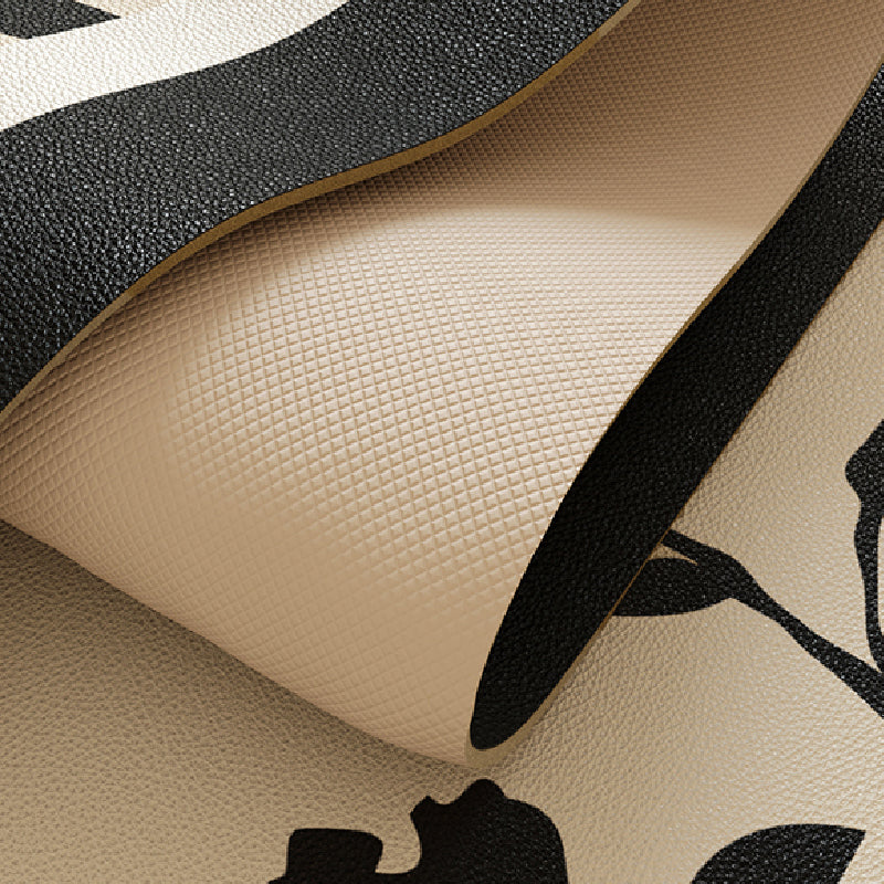 black moon light door mat