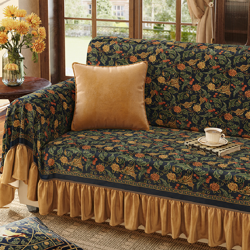 8design ethnic gorgeous flower sofa cover
