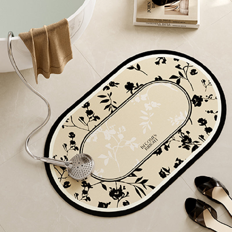 black moon light bath mat