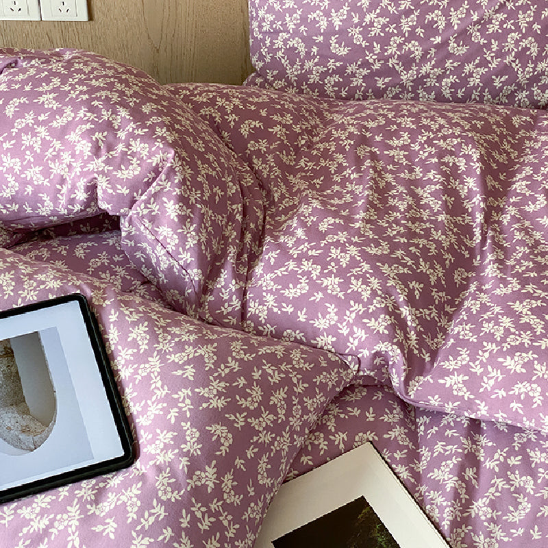 2design natural floral flower bedlinen set