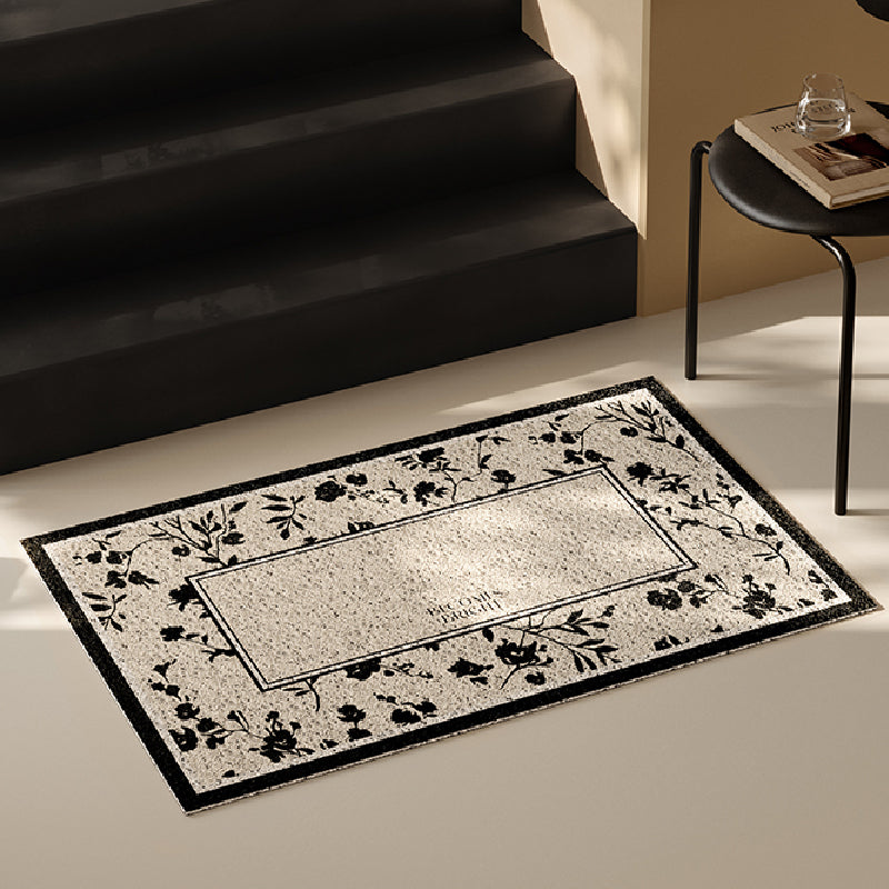 black moon light elegance door mat