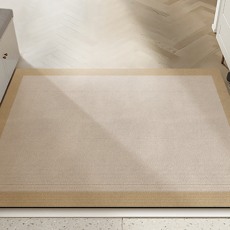 6design cream geometric pattern door mat