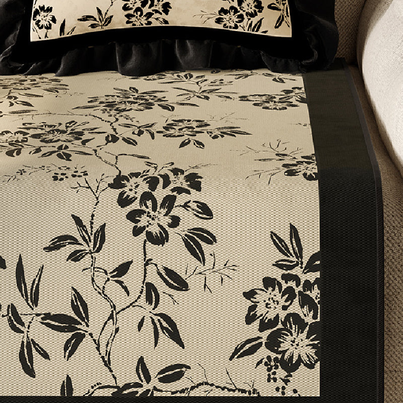 2design monotone floral sofa cover