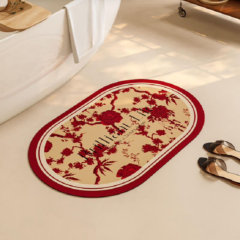 brilliant life bath mat
