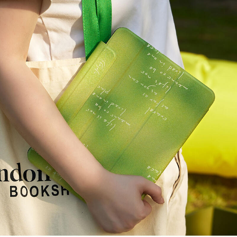 nuance green logo iPad case