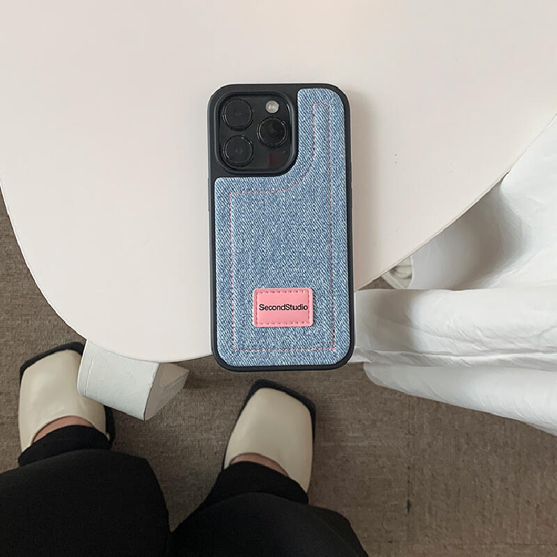 denim casual iPhone case