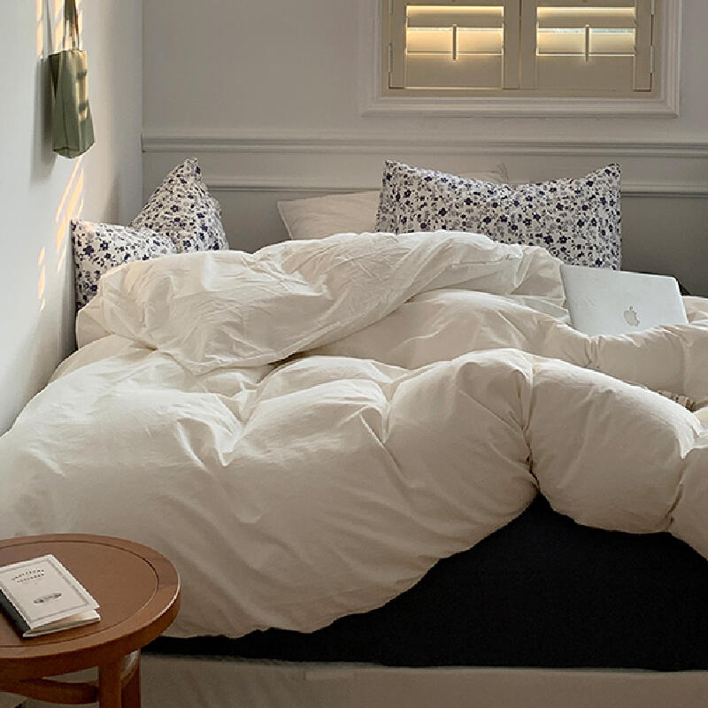 7design natural floral bedlinen set