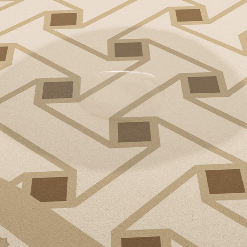 french style tile bath mat