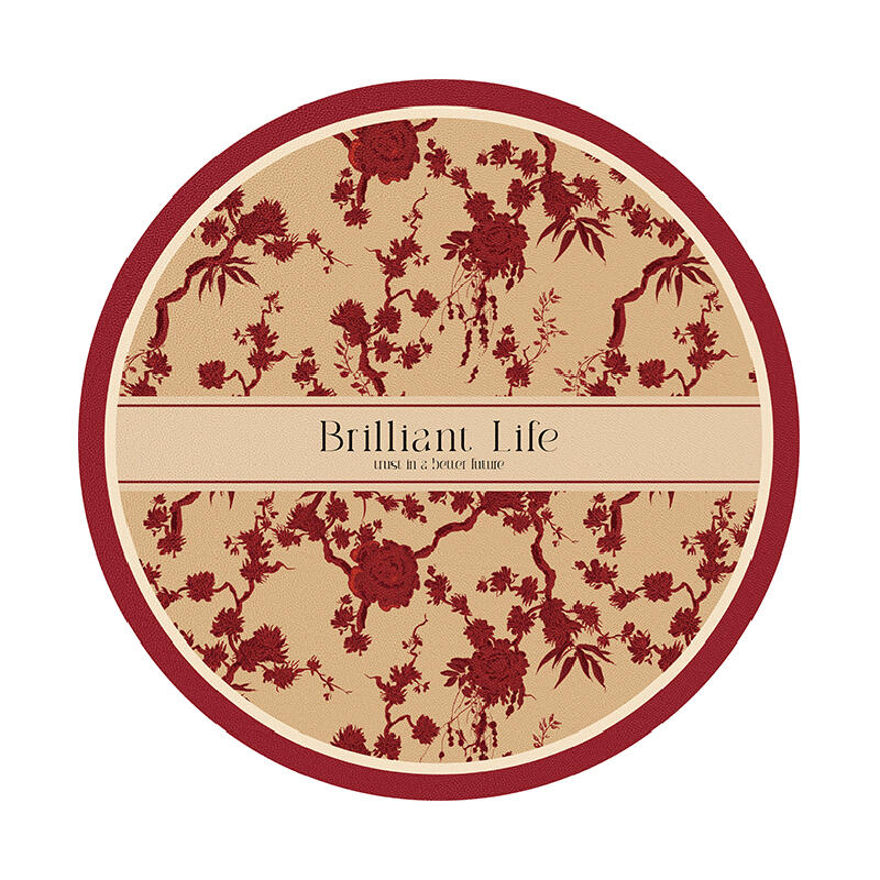 brilliant life round table mat