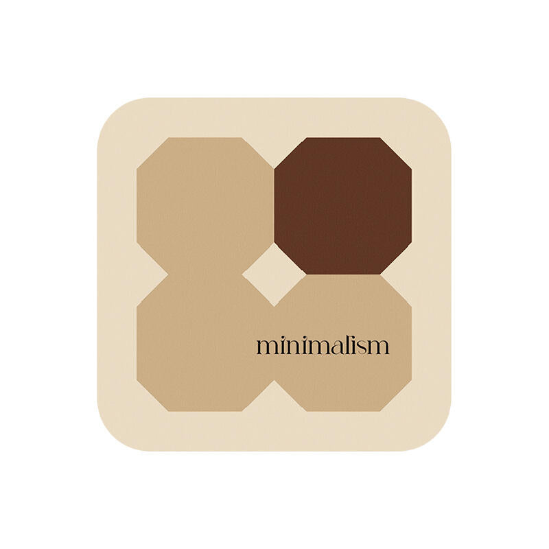 square minimalism brick coaster