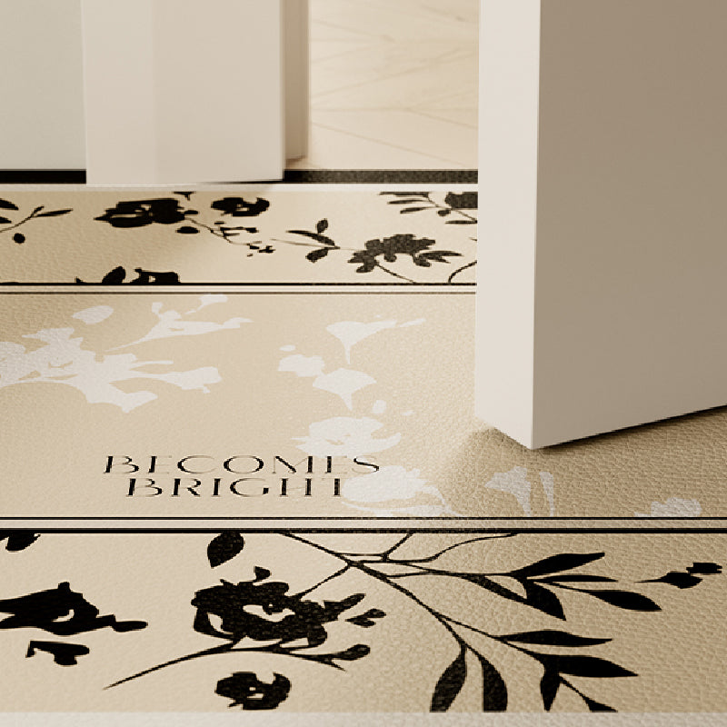 black moon light door mat