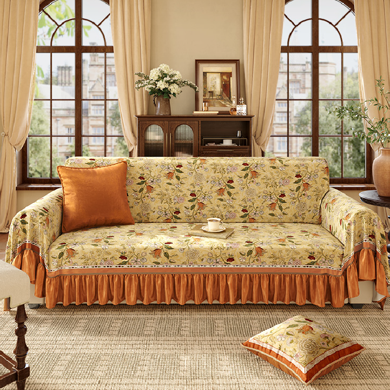 8design ethnic gorgeous flower sofa cover