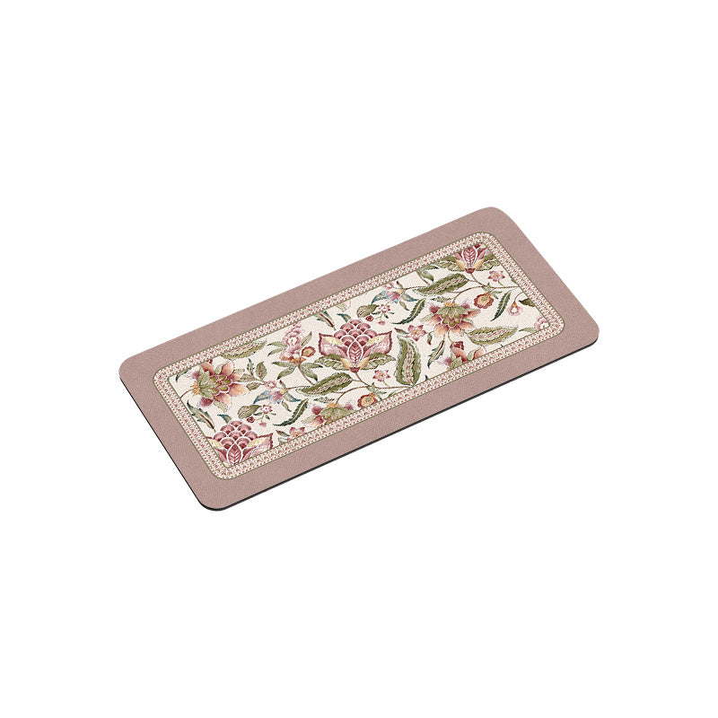elegant flower bathroom coaster