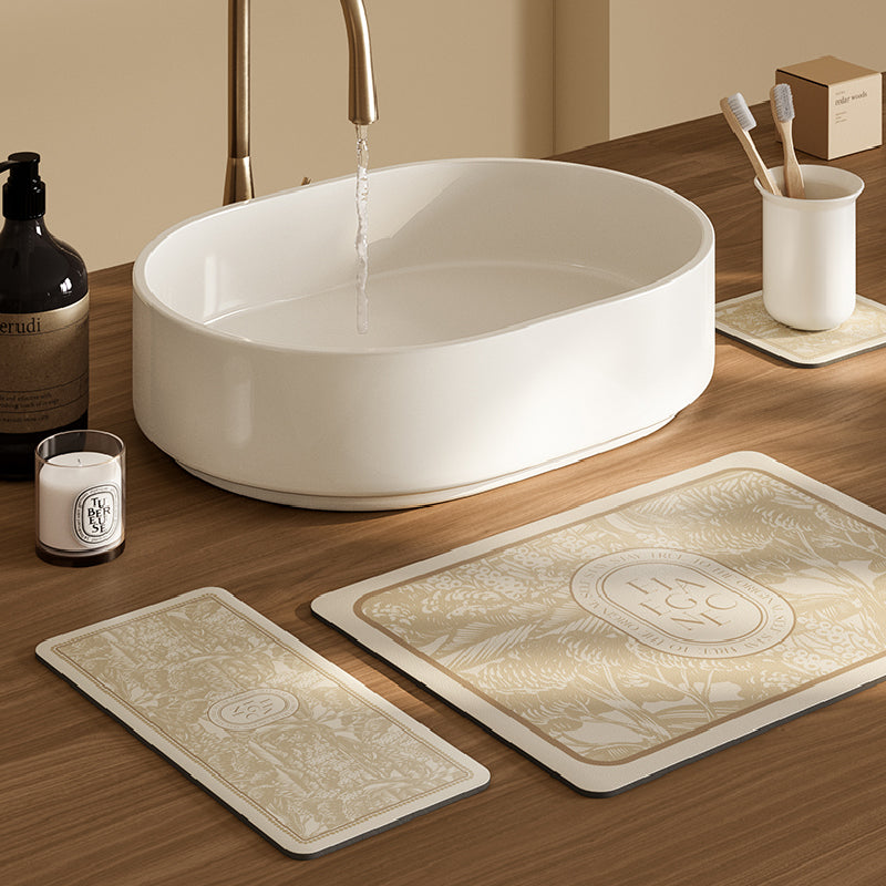 french girly bathroom coaster