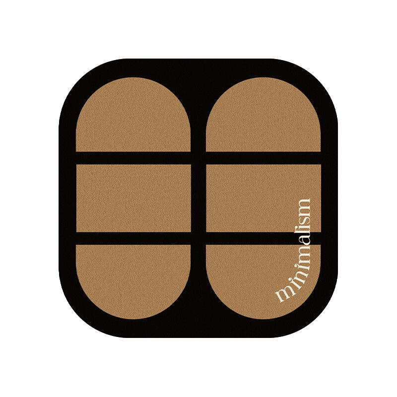2color minimalism retro coaster