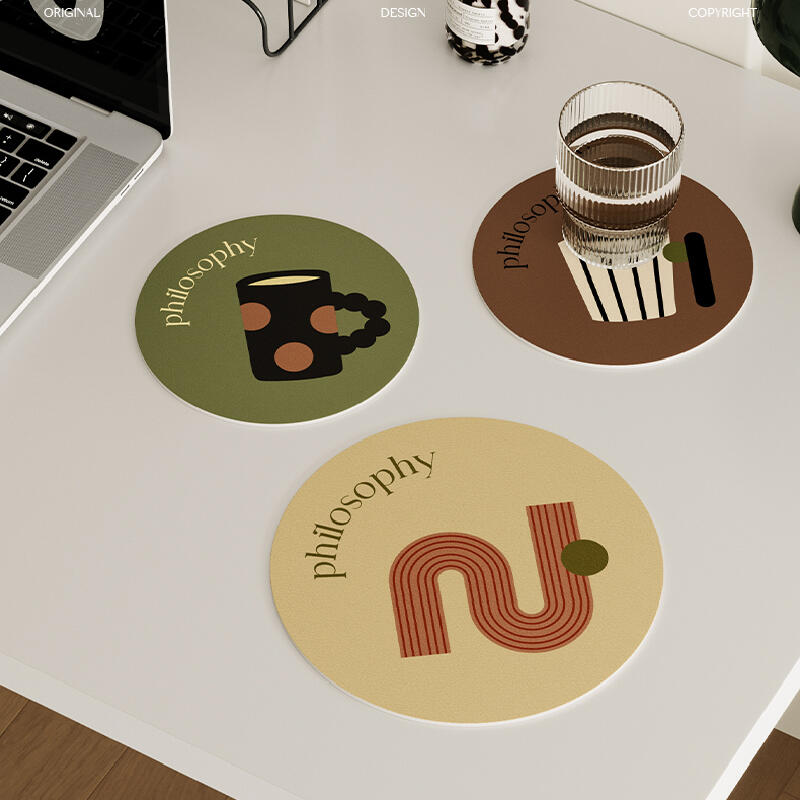 4design retro illustration coaster