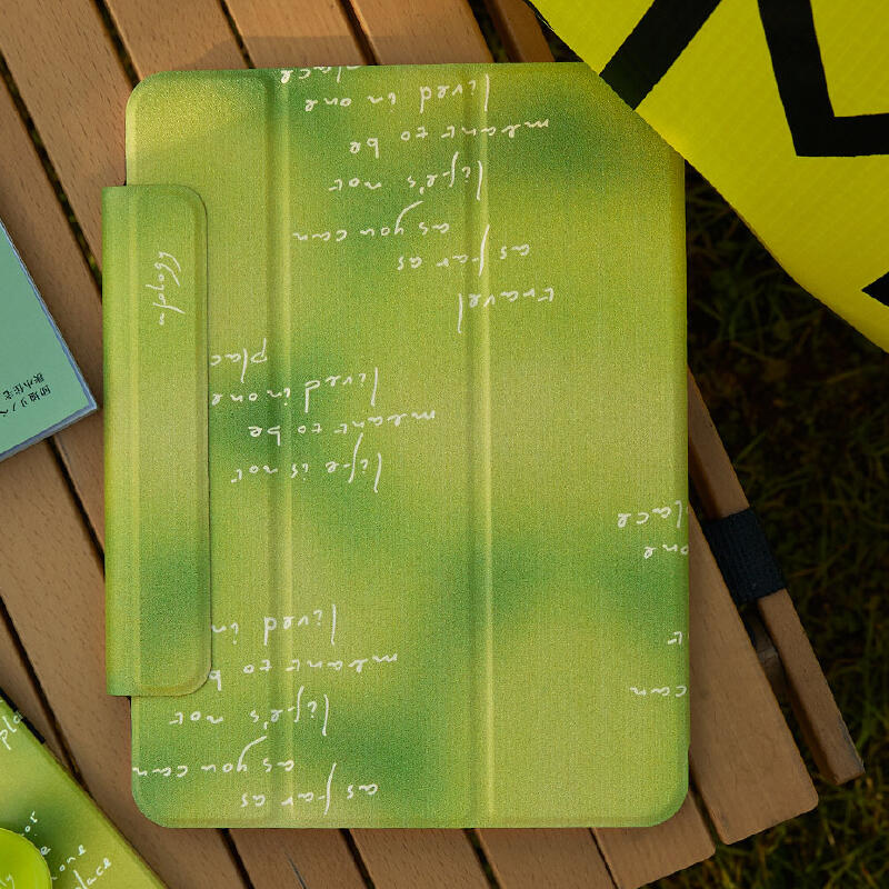 nuance green logo iPad case