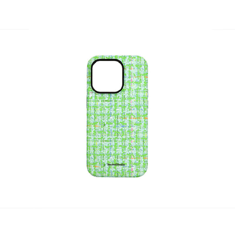 colorful tweed iPhone case