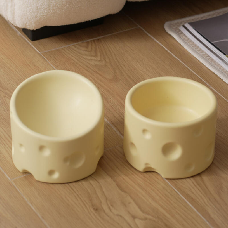 5color cheese ceramic food bowl