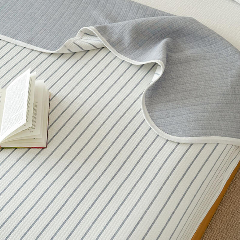 3color casual stripe summer quilt