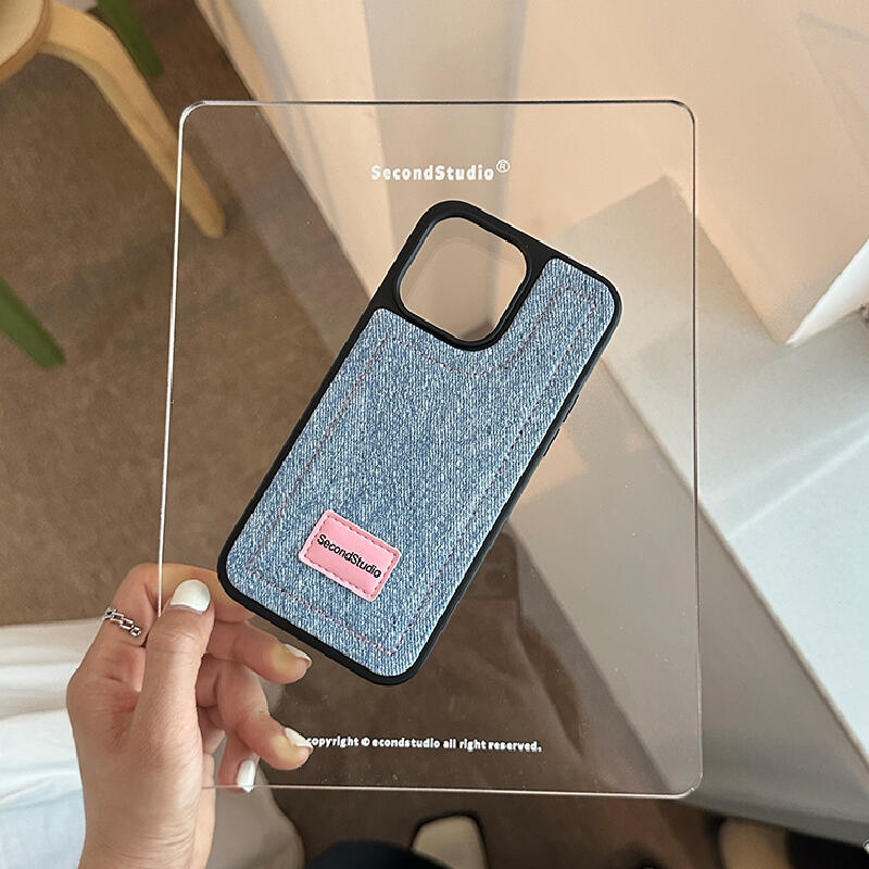 denim casual iPhone case