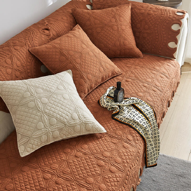 3color elegant jacquard sofa cover