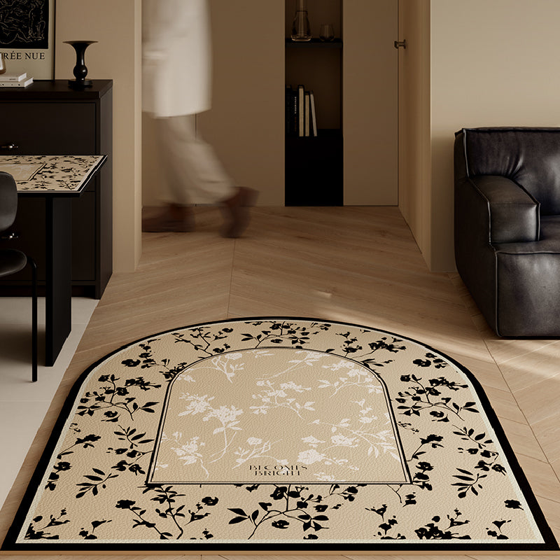 black moon light door mat