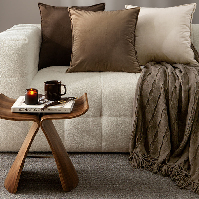 3color autumn simple cushion