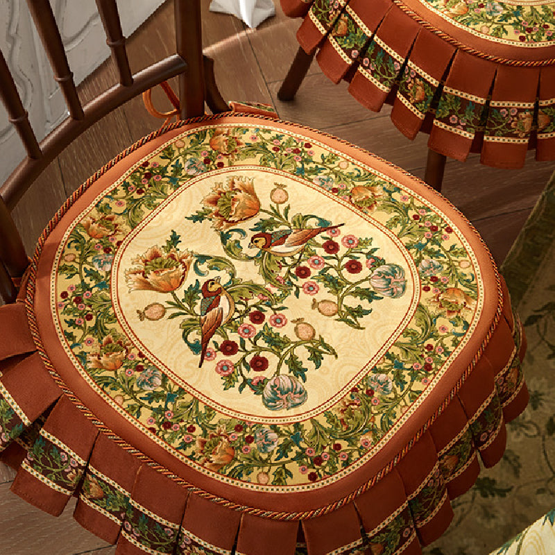 American retro elegant chair cover