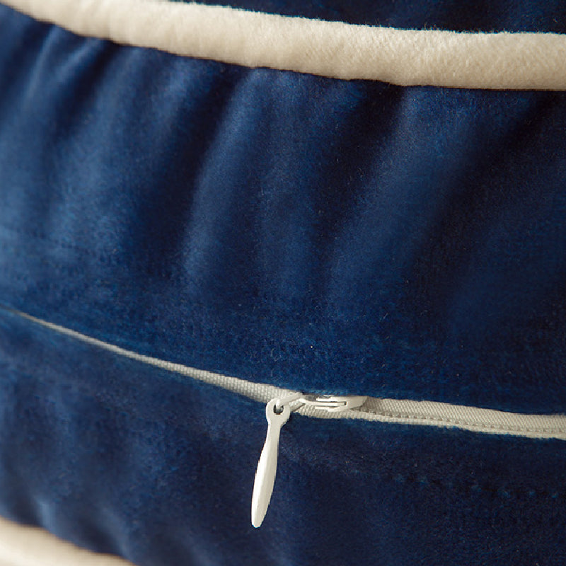 2design blue flower elegance cushion