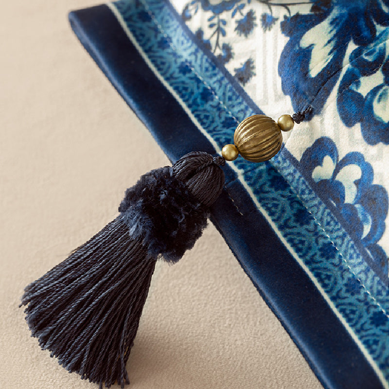 2design blue flower elegance tissue case