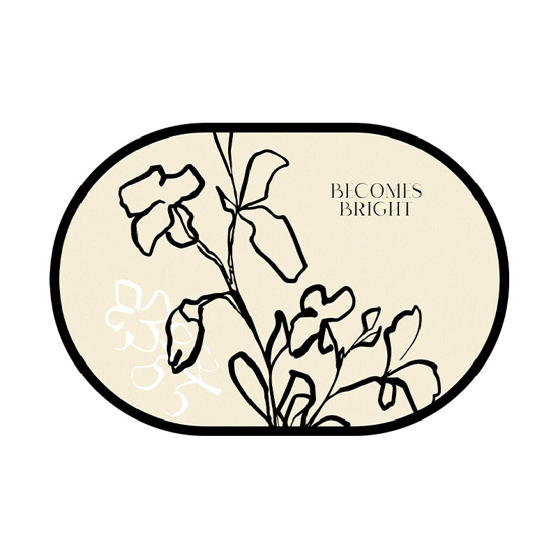 becomes bright nile flower place mat