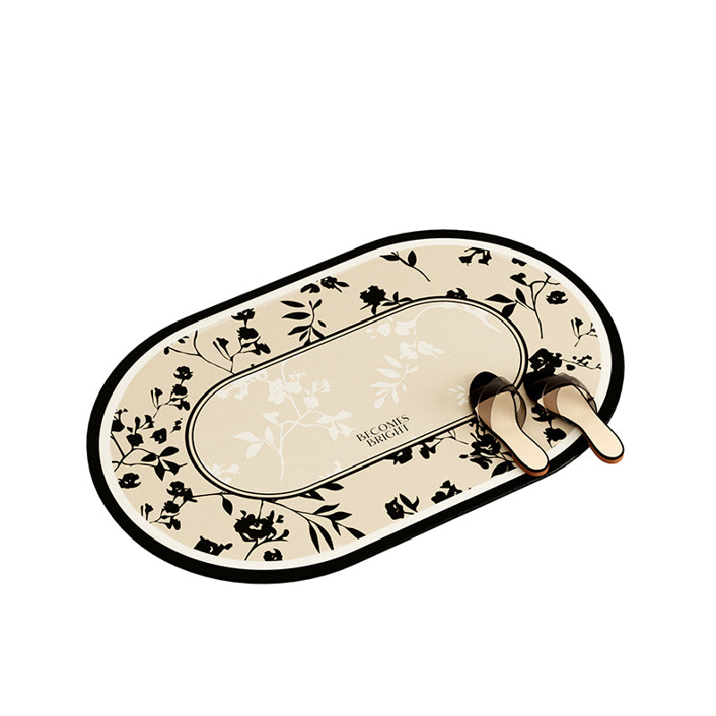 black moon light bath mat