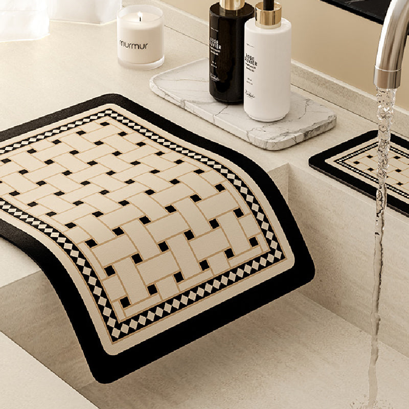 monotone modern coaster