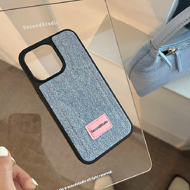 denim casual iPhone case