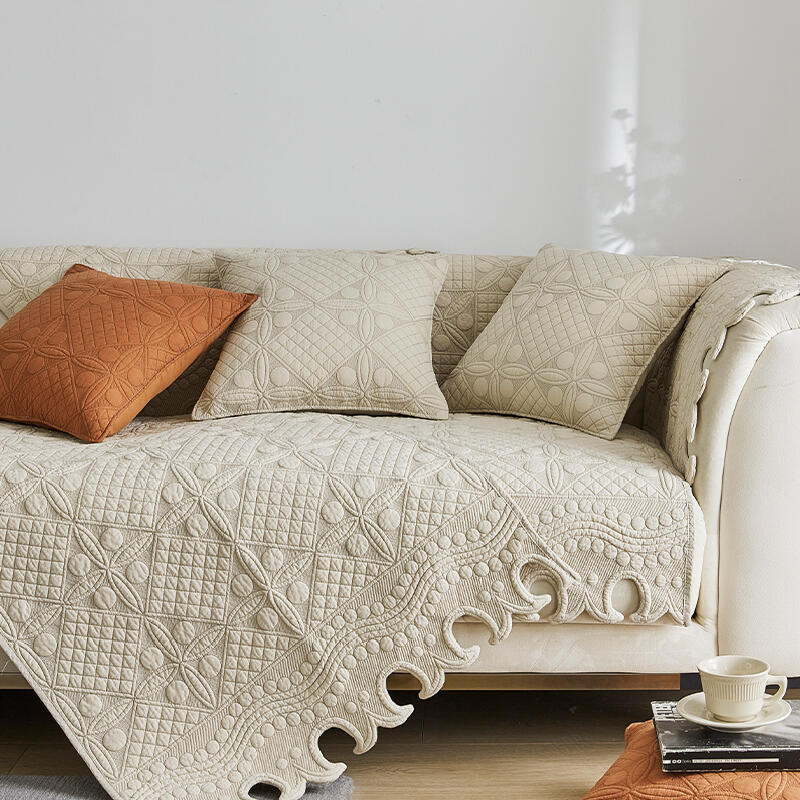 3color elegant jacquard sofa cover