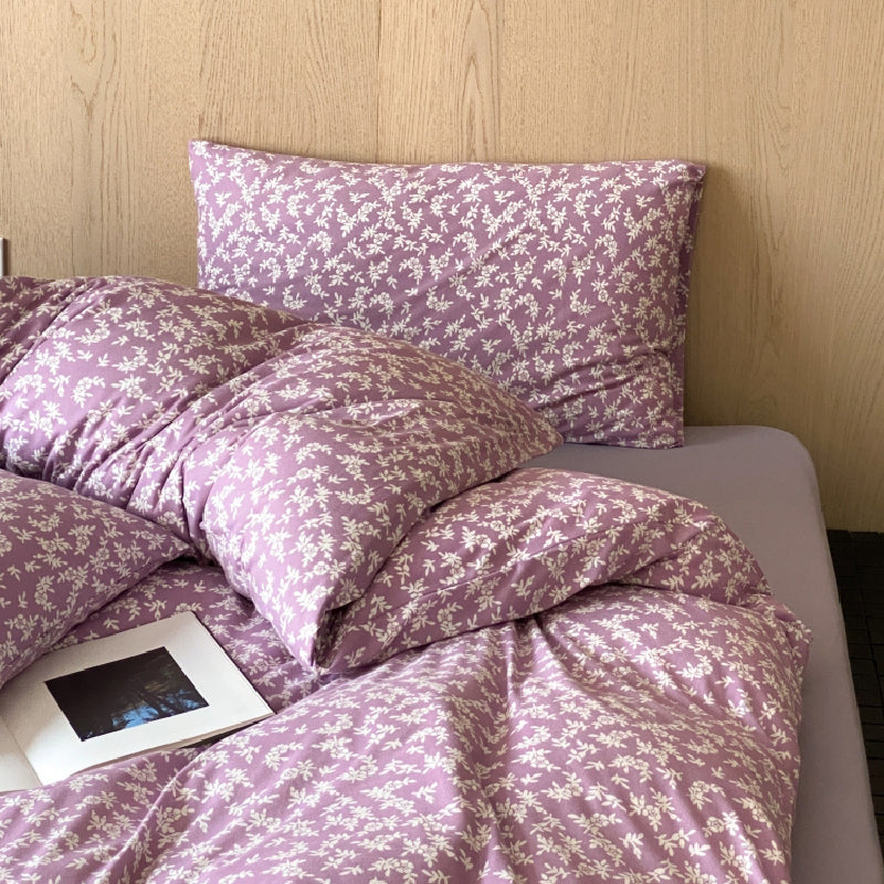 2design natural floral flower bedlinen set