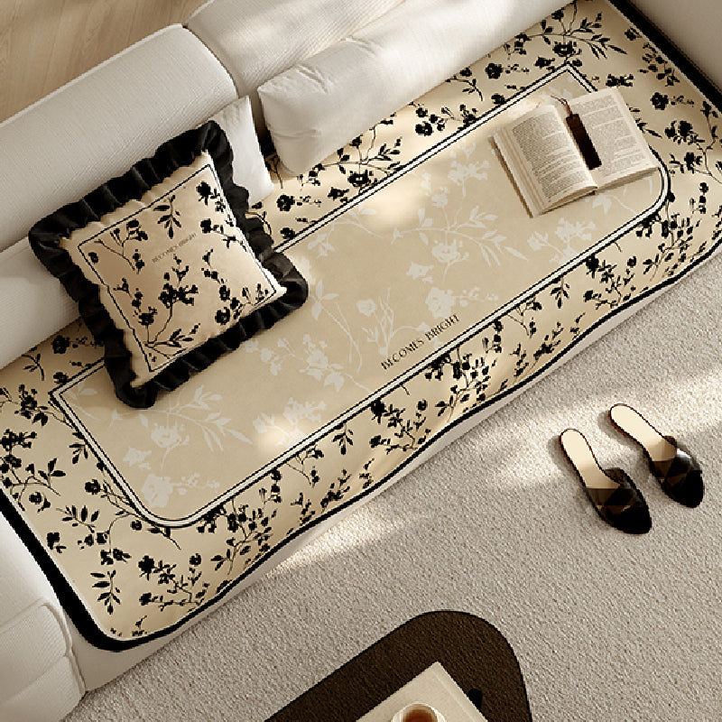 black moon light sofa cover