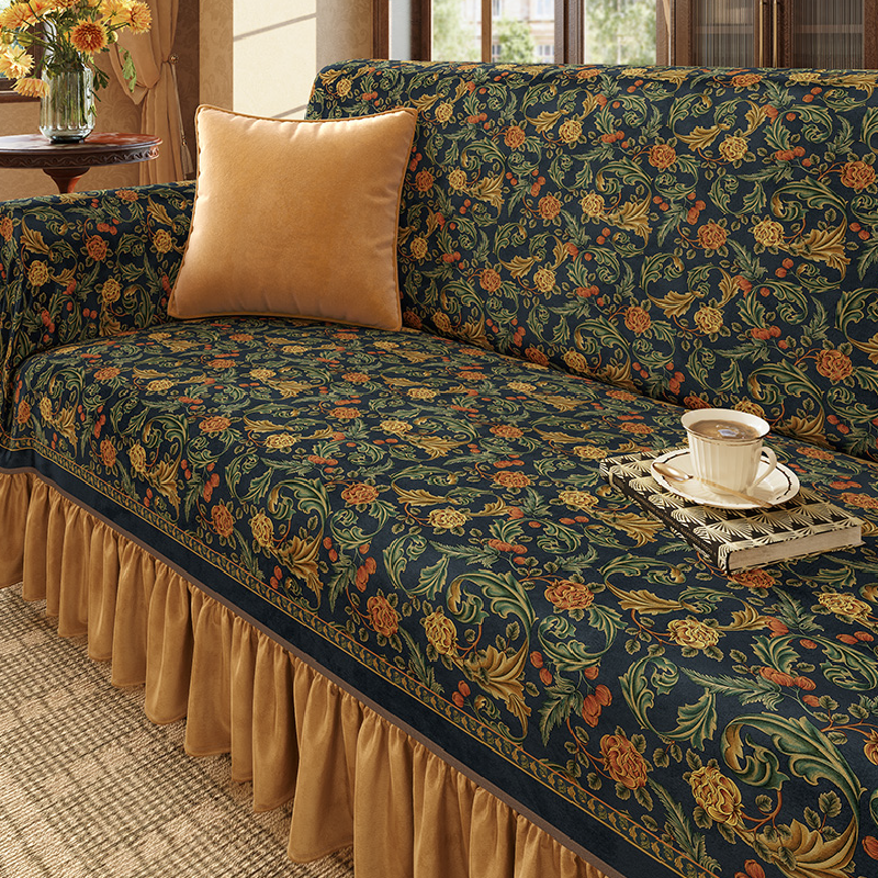 8design ethnic gorgeous flower sofa cover